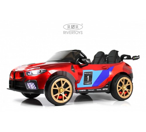 Детский электромобиль F555FF красный глянец