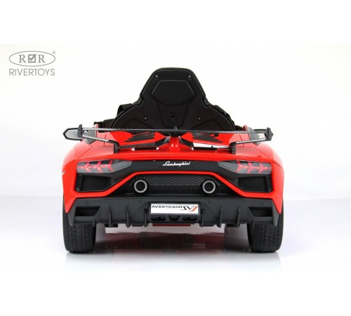 Детский электромобиль Lamborghini Aventador SVJ (A333MP) красный Детский электромобиль Lamborghini Aventador SVJ (A333MP) красный
