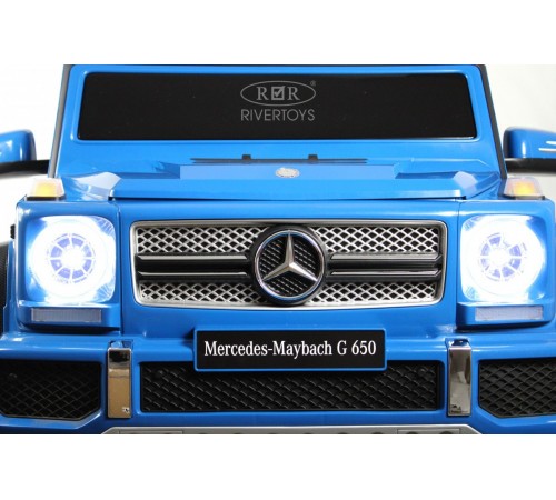 Детский электромобиль Mercedes-Maybach G650 Landaulet (M999MM) синий Детский электромобиль Mercedes-Maybach G650 Landaulet (M999MM) синий