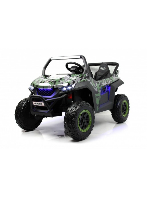 Детский электромобиль T777TT 4WD зеленый камуфляж