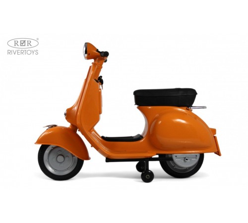 Детский электроскутер VESPA (M888MM) оранжевый