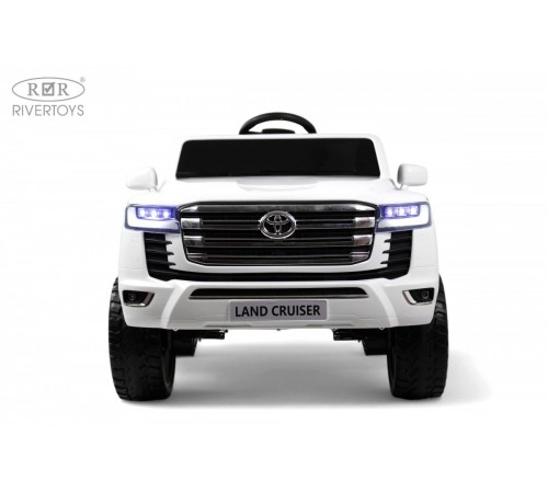 Детский электромобиль Toyota Land Cruiser 300 L999LL белый