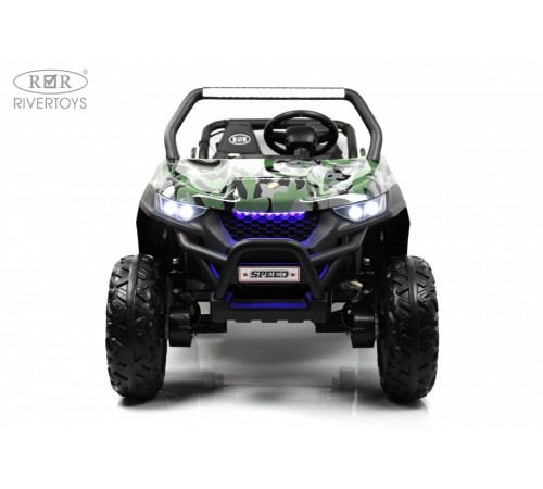Детский электромобиль T777TT 4WD зеленый камуфляж Детский электромобиль T777TT 4WD зеленый камуфляж