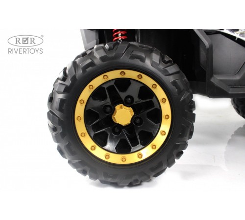 Детский электромобиль Z999VO черный спайдер