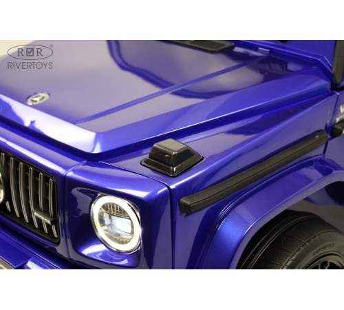 Детский электромобиль Mercedes-Benz G63 4WD (K999KK) синий глянец