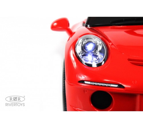 Детский электромобиль Porsche 911 RUF (A444AA) красный Детский электромобиль Porsche 911 RUF (A444AA) красный