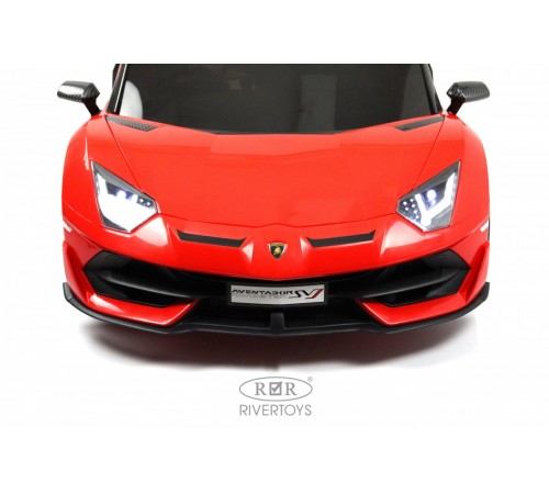 Детский электромобиль Lamborghini Aventador SVJ (A111MP) красный Детский электромобиль Lamborghini Aventador SVJ (A111MP) красный