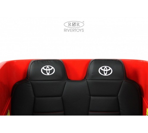 Детский электромобиль Toyota Land Cruiser 300 L999LL красный
