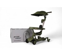 Детский cамокат-беговел HB-111-A зеленый