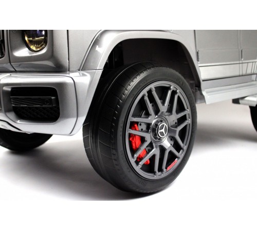Детский электромобиль Mercedes-Benz G63 4WD (K999KK) серый глянец