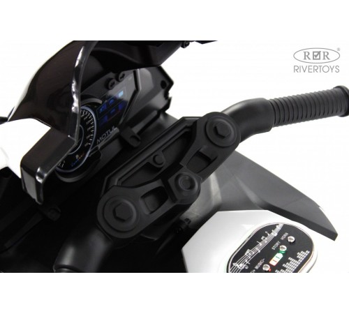 Детский электротрицикл K002PX-A белый Детский электротрицикл K002PX-A белый