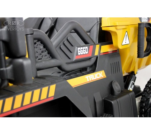 Детский электромобиль C444CC жёлтый Детский электромобиль C444CC жёлтый