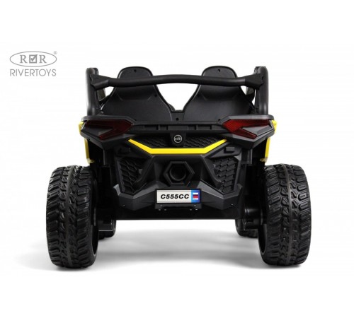 Детский электромобиль C555CC желтый Детский электромобиль C555CC желтый