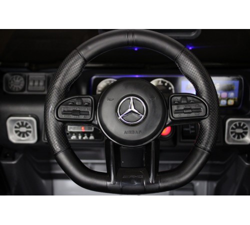 Детский электромобиль Mercedes-Benz G63 4WD (K999KK) серый глянец