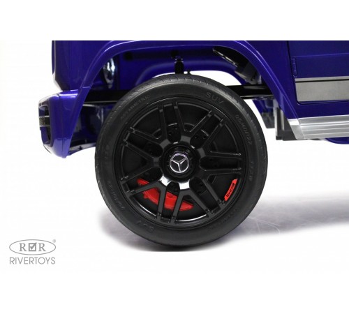 Детский электромобиль Mercedes-Benz G63 4WD (K999KK) синий глянец