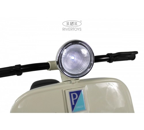 Детский электроскутер VESPA (M888MM) серый