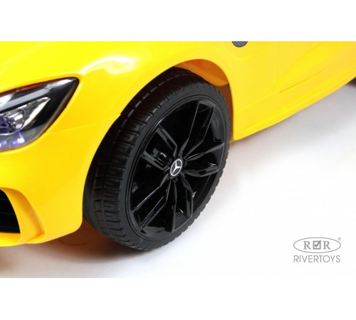 Детский электромобиль Mercedes-Benz AMG GT X777XX желтый Детский электромобиль Mercedes-Benz AMG GT X777XX желтый