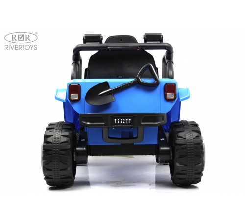 Детский электромобиль T222TT 4WD синий