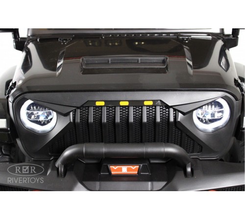 Детский электромобиль Jeep A222AA черный