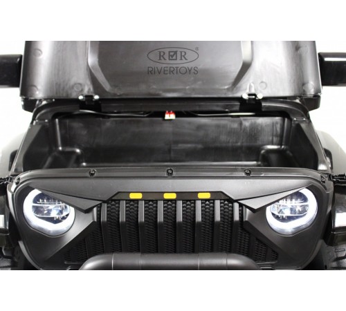 Детский электромобиль Jeep A222AA черный