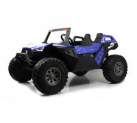 Детский электромобиль багги, двухместный 4WD (нагрузка 100 кг.) - A707AA синий Spider