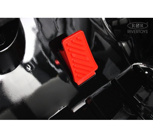 Детский электромобиль K555AM черный глянец Детский электромобиль K555AM черный глянец