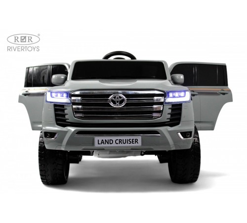 Детский электромобиль Toyota Land Cruiser 300 L999LL серый