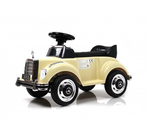 Детский толокар Mercedes-Benz 300S (LS-128A) бежевый