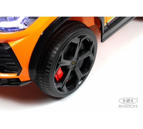 Детский электромобиль Lamborghini Urus (E777EE) оранжевый Детский электромобиль Lamborghini Urus (E777EE) оранжевый