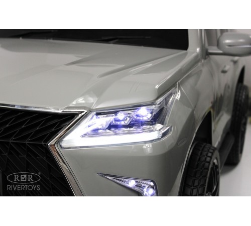 Детский электромобиль Lexus 570 (E555EE) серый Детский электромобиль Lexus 570 (E555EE) серый