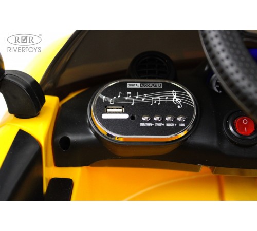 Детский электромобиль Mercedes-Benz AMG GT X777XX желтый Детский электромобиль Mercedes-Benz AMG GT X777XX желтый