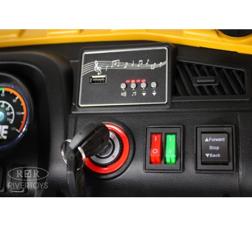 Детский электромобиль C444CC жёлтый Детский электромобиль C444CC жёлтый