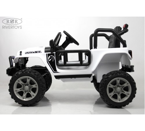Детский электромобиль T222TT 4WD белый