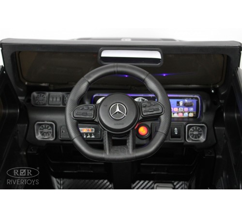 Детский электромобиль Mercedes-Benz G63 4WD (K999KK) черный глянец