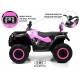 Детский электроквадроцикл T001TT 4WD розовый
