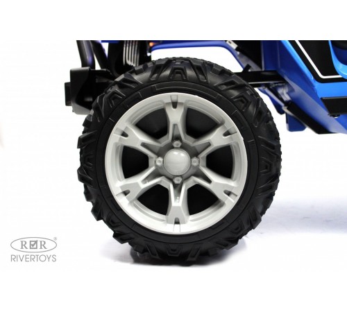 Детский электромобиль T222TT 4WD синий