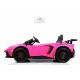 Детский электромобиль Lamborghini Aventador SV (M777MM) розовый