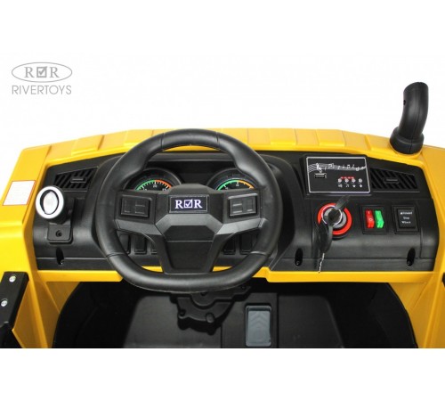 Детский электромобиль C444CC жёлтый Детский электромобиль C444CC жёлтый