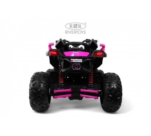 Детский электромобиль Z888VO розовый