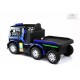 Детский электромобиль Mercedes-Benz Axor с прицепом (H777HH) темно-синий