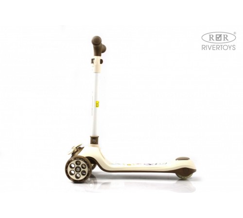 Детский самокат HB-8001 - 6 шт в упаковке (розовый - 2, коричневый - 2, зеленый - 2)