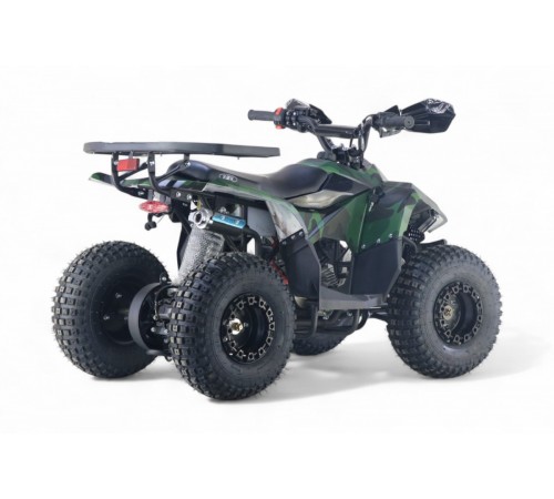 Детский квадроцикл LEON 49CC зеленый камуфляж Детский квадроцикл LEON 49CC зеленый камуфляж