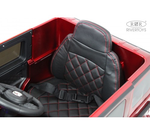 Детский электромобиль Mercedes-Benz G63 4WD (K999KK) вишневый глянец