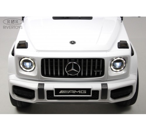 Детский электромобиль Mercedes-Benz G63 4WD (K999KK) белый