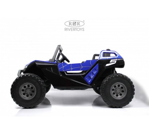 Детский электромобиль A707AA LUX 4WD синий Spider Детский электромобиль A707AA LUX 4WD синий Spider
