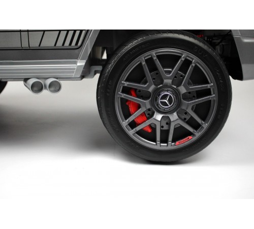 Детский электромобиль Mercedes-Benz G63 (K999KK) серый глянец