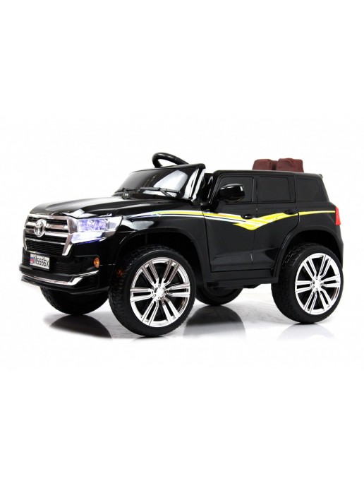 Детский электромобиль Toyota Land Cruiser М555БХ черный глянец