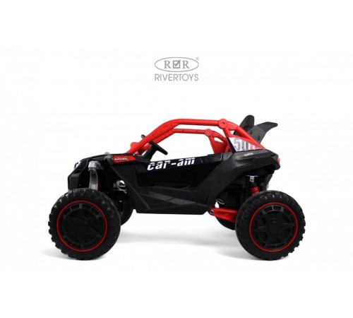 Детский электромобиль Z707ZZ черно-красный Детский электромобиль Z707ZZ черно-красный