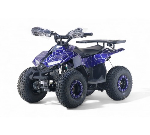 Детский квадроцикл LEON 49CC синий спайдер Детский квадроцикл LEON 49CC синий спайдер