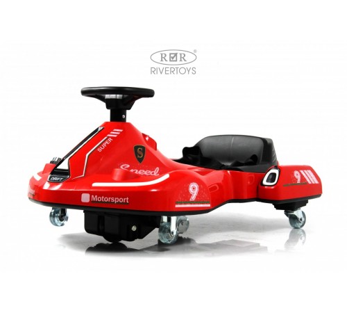 Детский электромобиль K009PX красный
